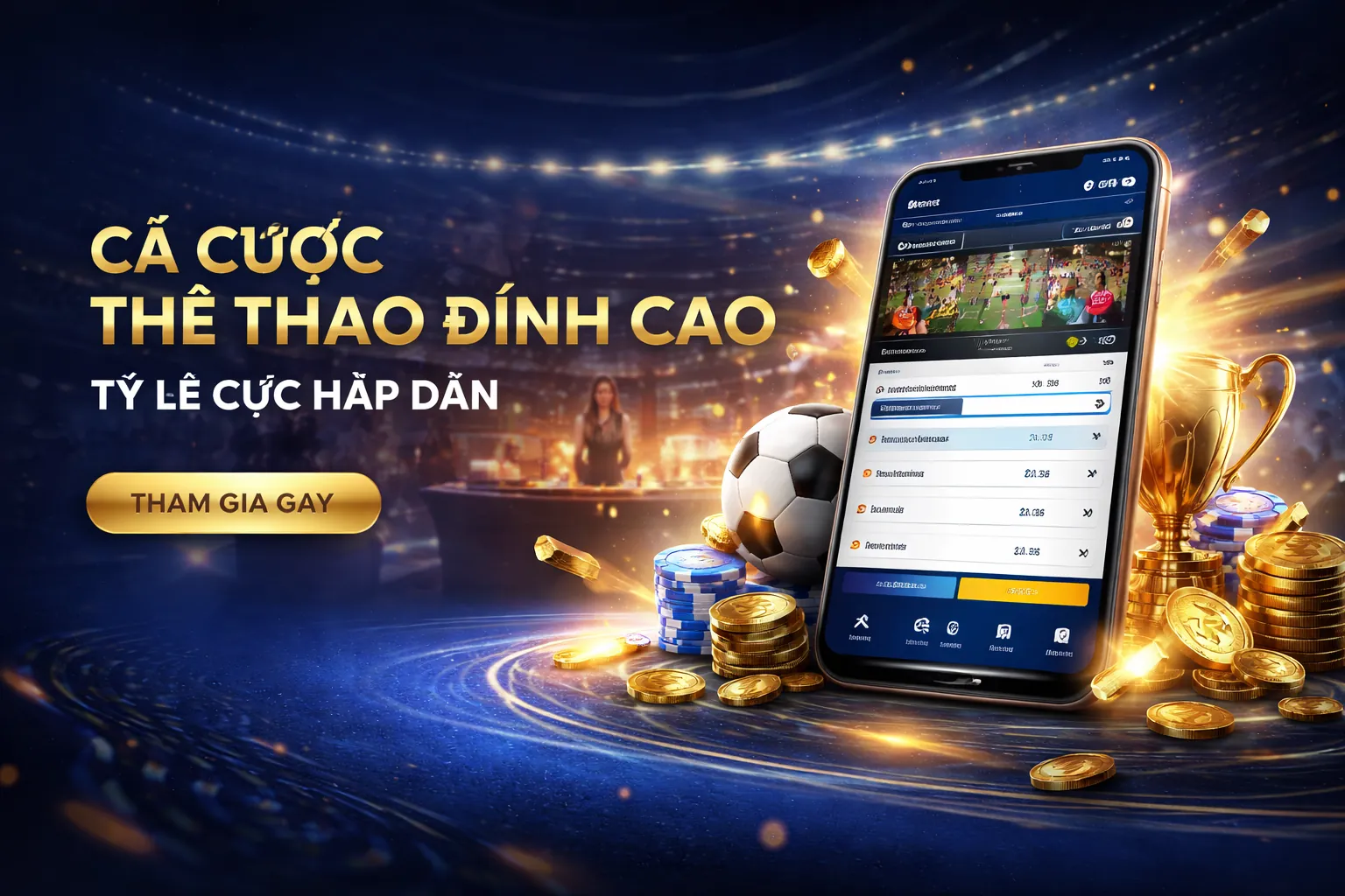 Hình nền nhà cái C168 với các trò chơi cá cược sôi động